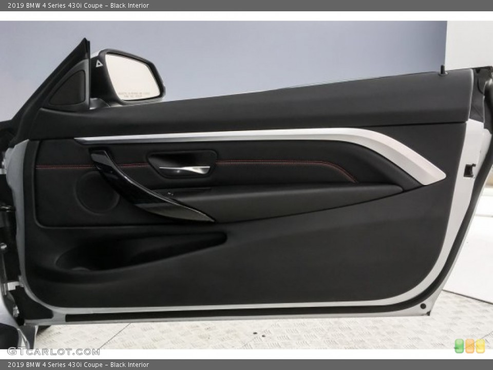 Black Interior Door Panel for the 2019 BMW 4 Series 430i Coupe #132808535