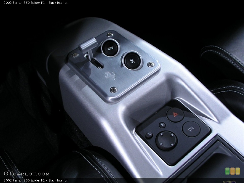 Black Interior Transmission for the 2002 Ferrari 360 Spider F1 #132809