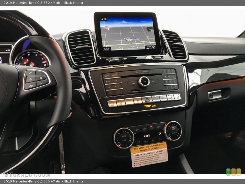 Black Interior Controls for the 2019 Mercedes-Benz GLS 550 4Matic #132809465