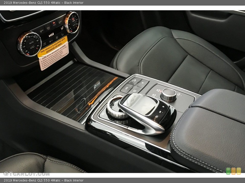 Black Interior Controls for the 2019 Mercedes-Benz GLS 550 4Matic #132809483