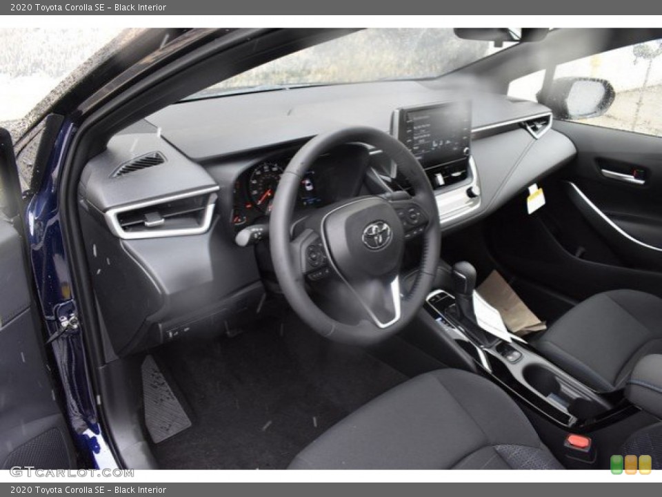 Black Interior Photo for the 2020 Toyota Corolla SE #132831168