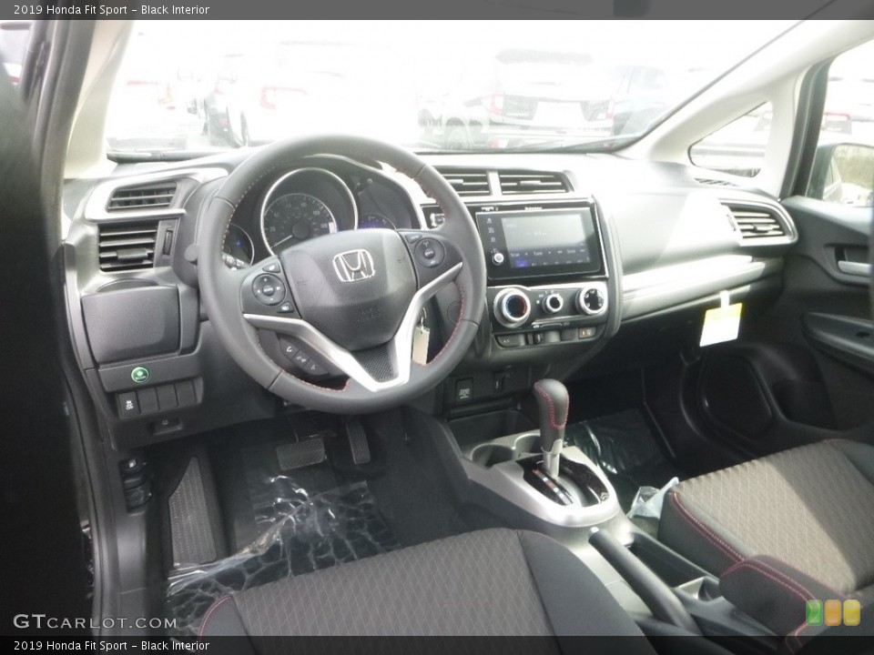 Black Interior Photo for the 2019 Honda Fit Sport #132835593