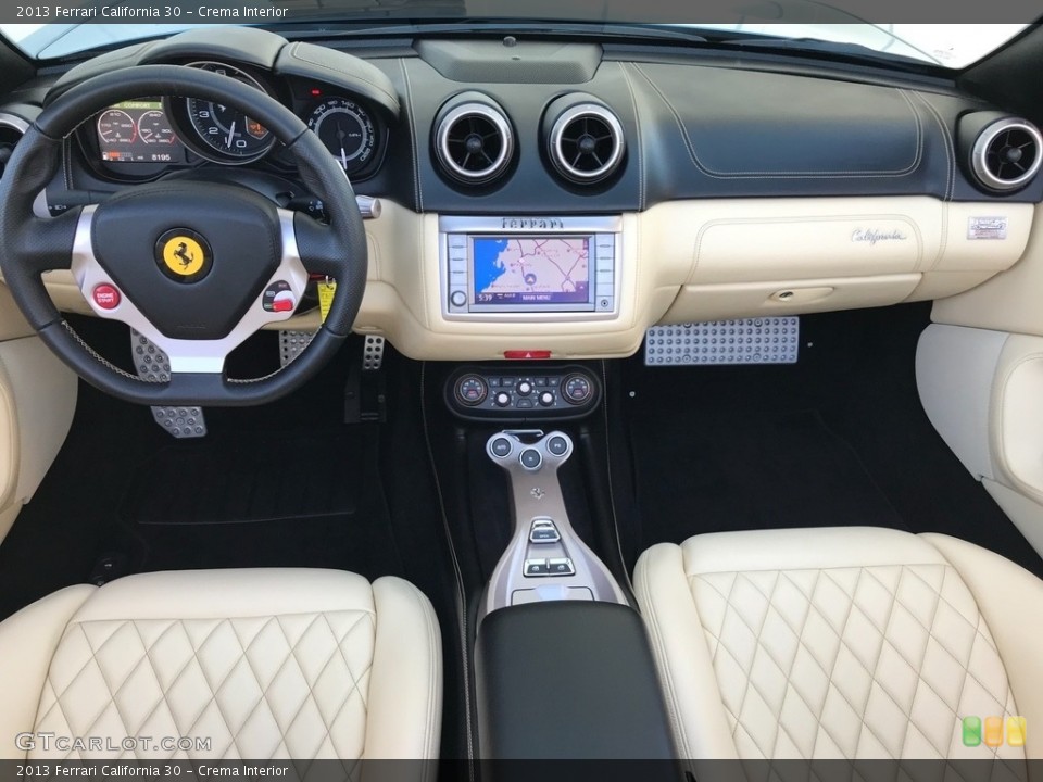 Crema Interior Dashboard for the 2013 Ferrari California 30 #132837372