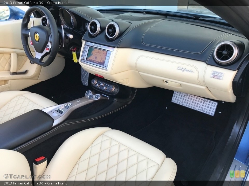 Crema Interior Dashboard for the 2013 Ferrari California 30 #132837402