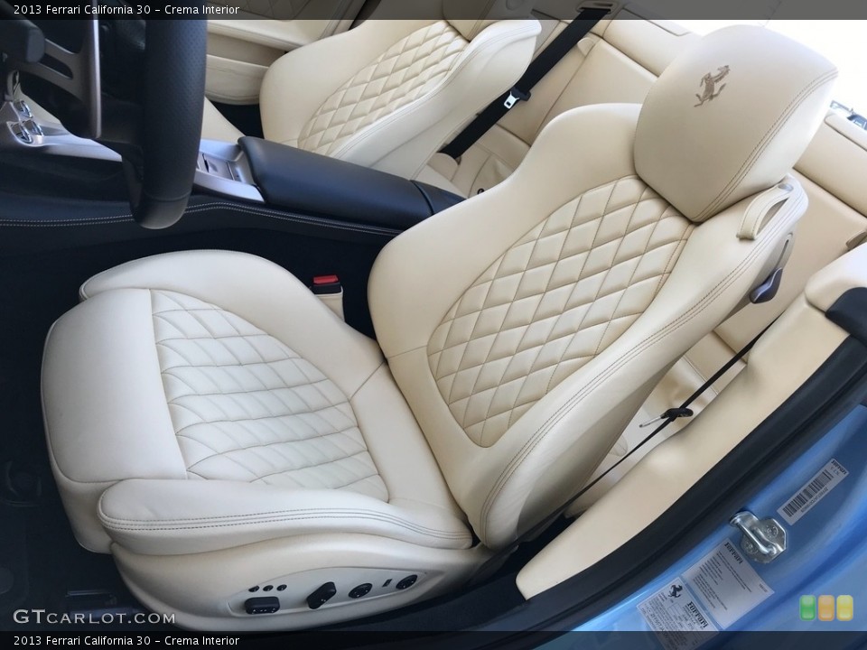 Crema Interior Front Seat for the 2013 Ferrari California 30 #132837498
