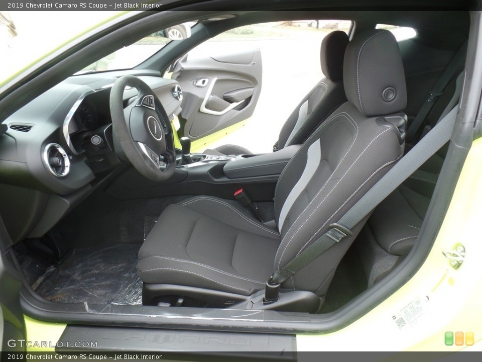 Jet Black Interior Photo for the 2019 Chevrolet Camaro RS Coupe #132837594