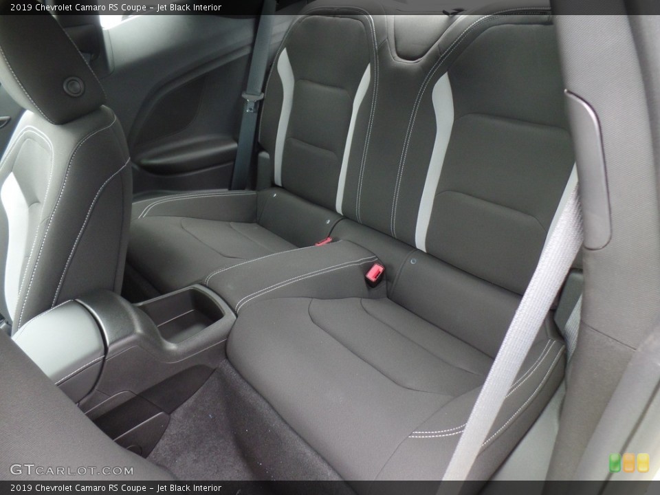 Jet Black Interior Rear Seat for the 2019 Chevrolet Camaro RS Coupe #132838169