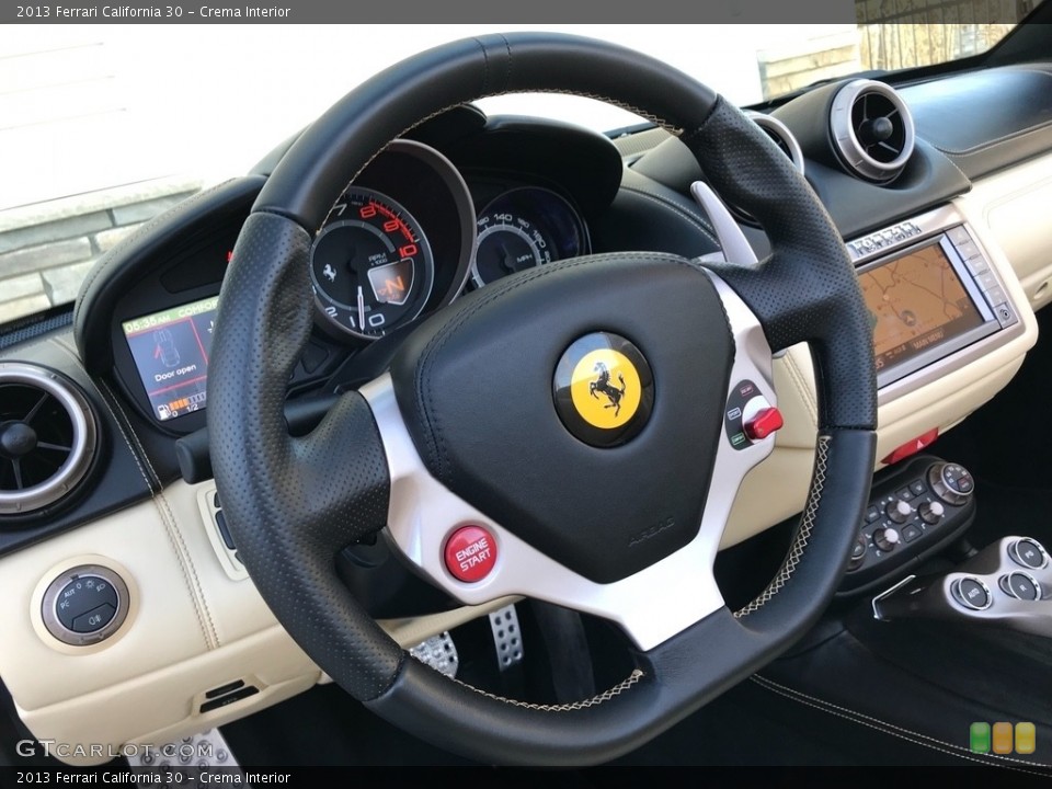 Crema Interior Steering Wheel for the 2013 Ferrari California 30 #132838434