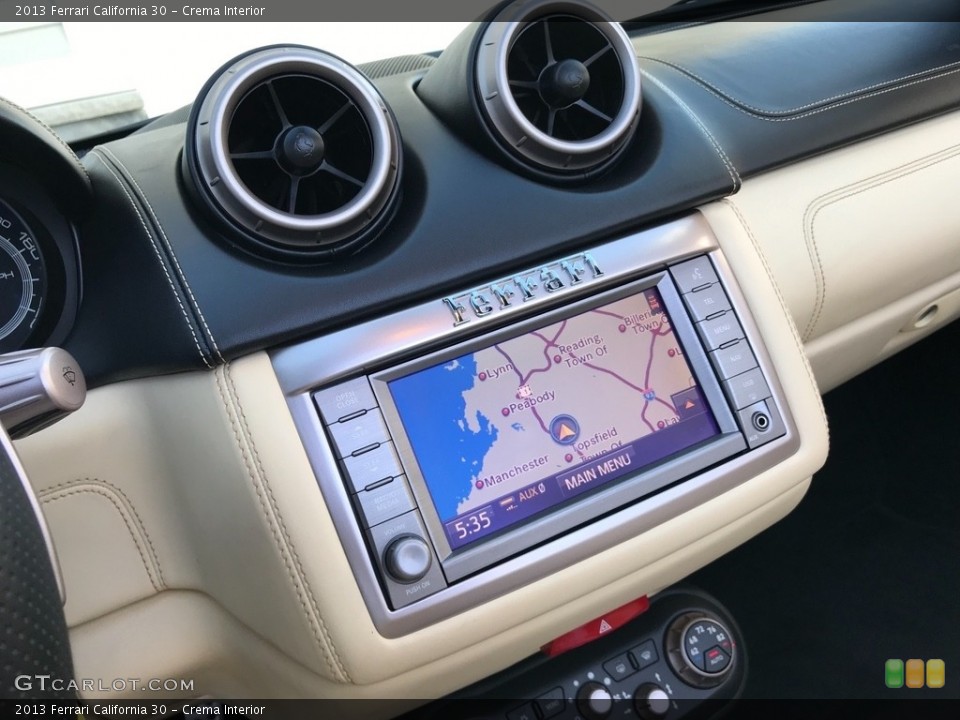 Crema Interior Navigation for the 2013 Ferrari California 30 #132838596
