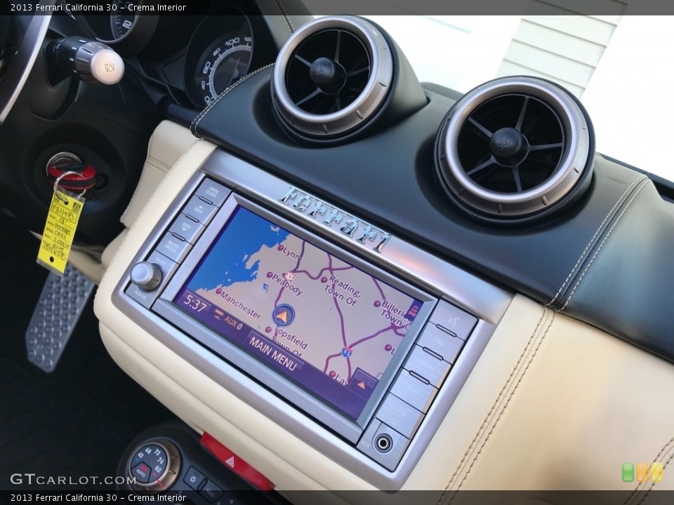 Crema Interior Navigation for the 2013 Ferrari California 30 #132838632