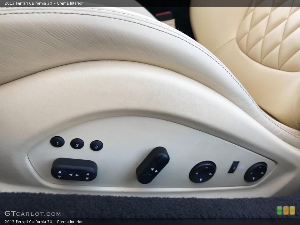 Crema Interior Controls for the 2013 Ferrari California 30 #132839295