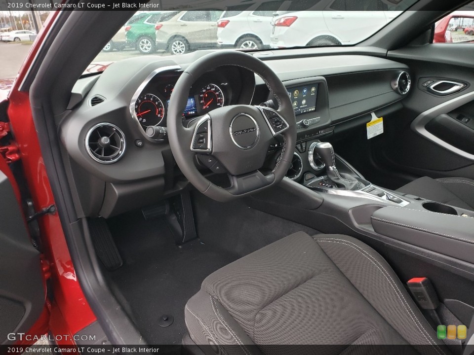 Jet Black Interior Photo for the 2019 Chevrolet Camaro LT Coupe #132849501