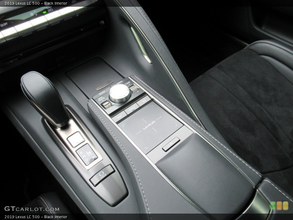 Black Interior Transmission for the 2019 Lexus LC 500 #132852405