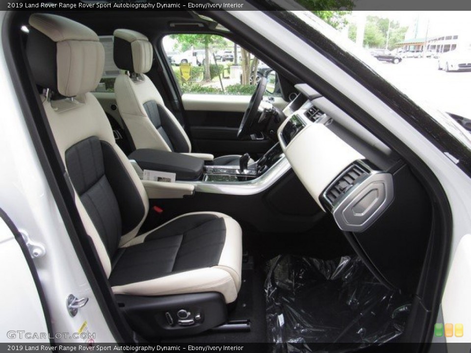 Ebony/Ivory Interior Photo for the 2019 Land Rover Range Rover Sport Autobiography Dynamic #132855340