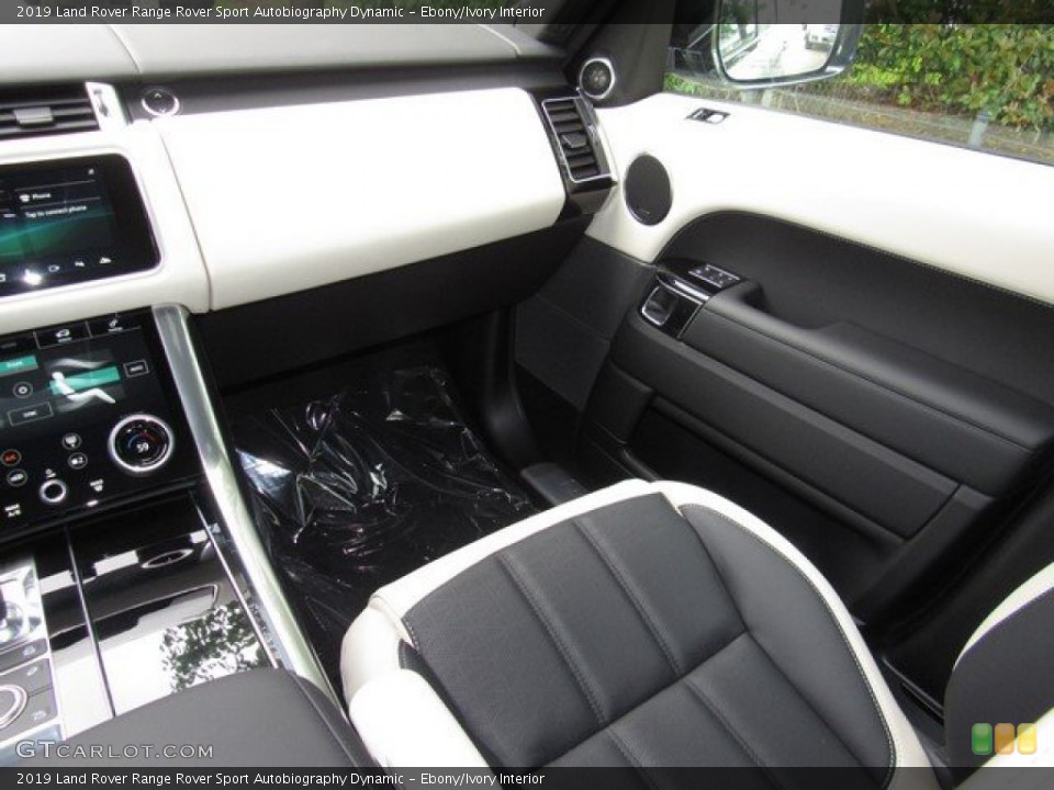 Ebony/Ivory 2019 Land Rover Range Rover Sport Interiors
