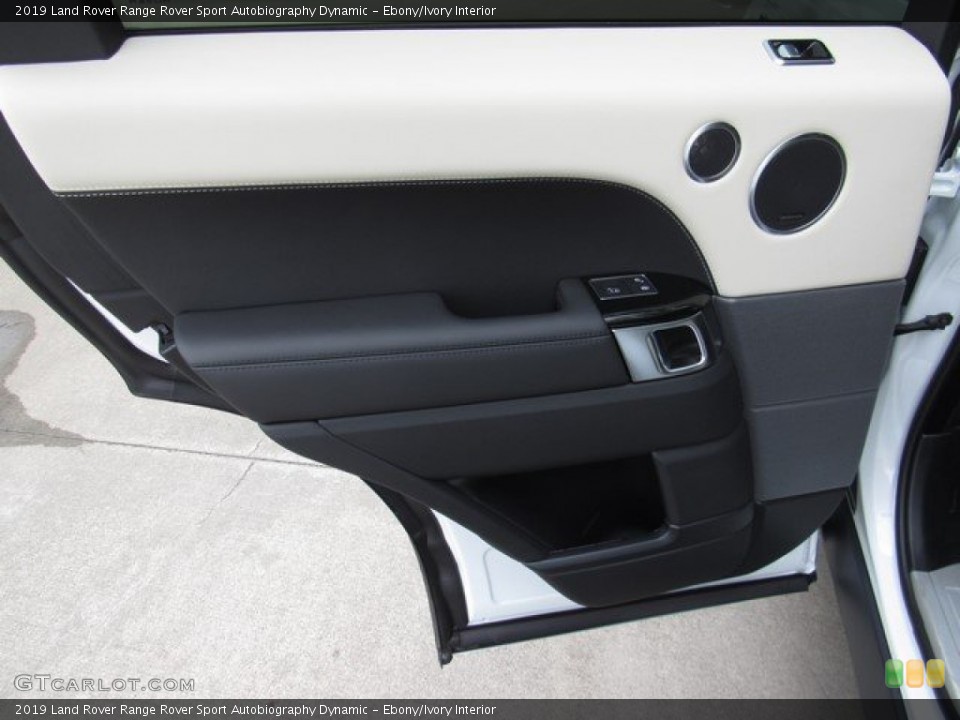 Ebony/Ivory Interior Door Panel for the 2019 Land Rover Range Rover Sport Autobiography Dynamic #132855688