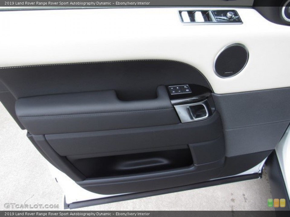 Ebony/Ivory Interior Door Panel for the 2019 Land Rover Range Rover Sport Autobiography Dynamic #132855709