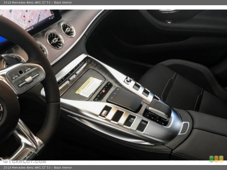 Black Interior Controls for the 2019 Mercedes-Benz AMG GT 53 #132857419