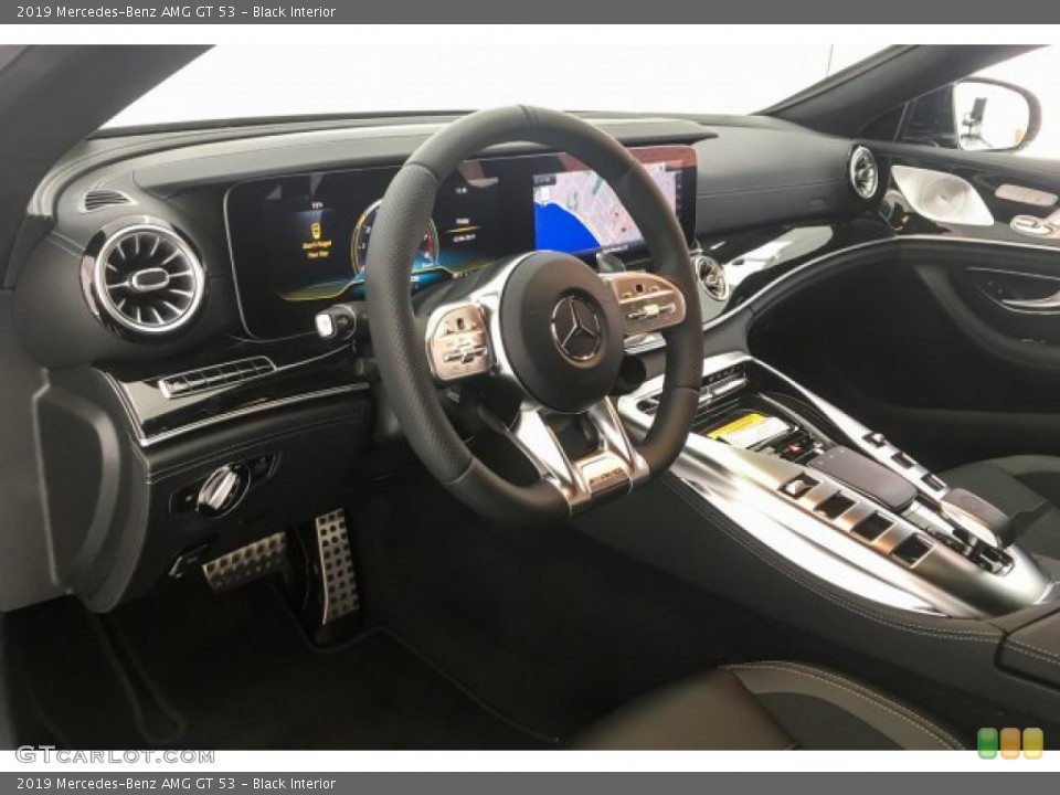 Black Interior Dashboard for the 2019 Mercedes-Benz AMG GT 53 #132857608