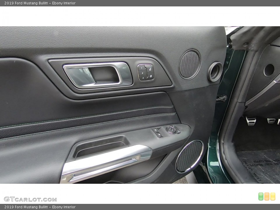 Ebony Interior Door Panel for the 2019 Ford Mustang Bullitt #132859093