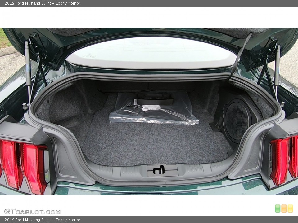 Ebony Interior Trunk for the 2019 Ford Mustang Bullitt #132859258