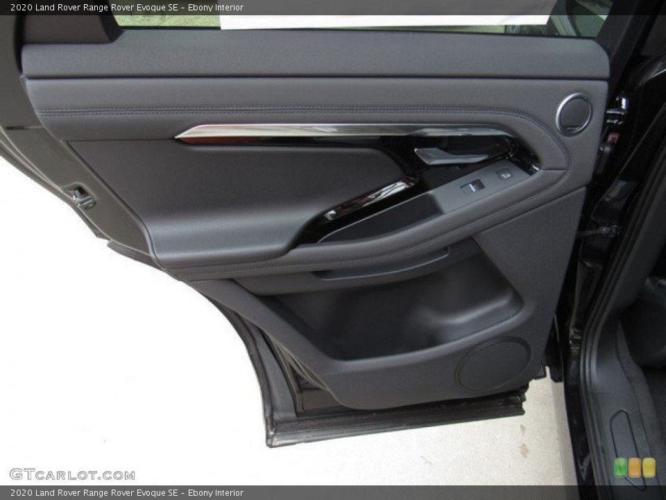 Ebony Interior Door Panel for the 2020 Land Rover Range Rover Evoque SE #132866988