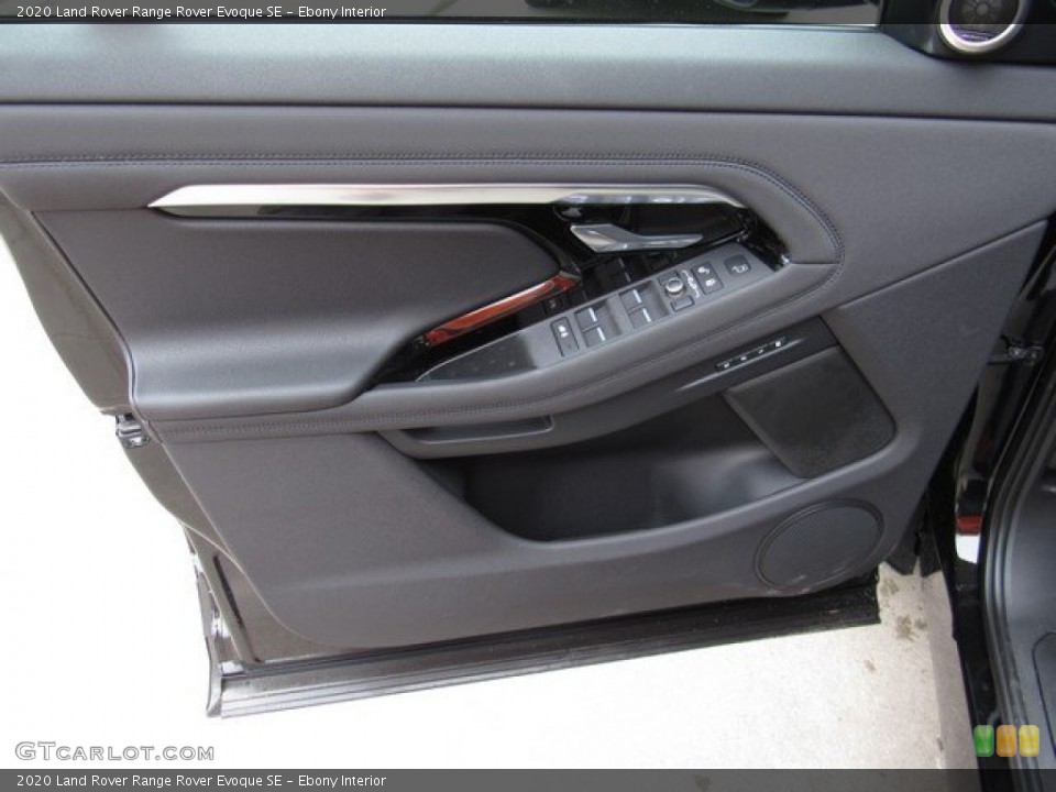 Ebony Interior Door Panel for the 2020 Land Rover Range Rover Evoque SE #132866991