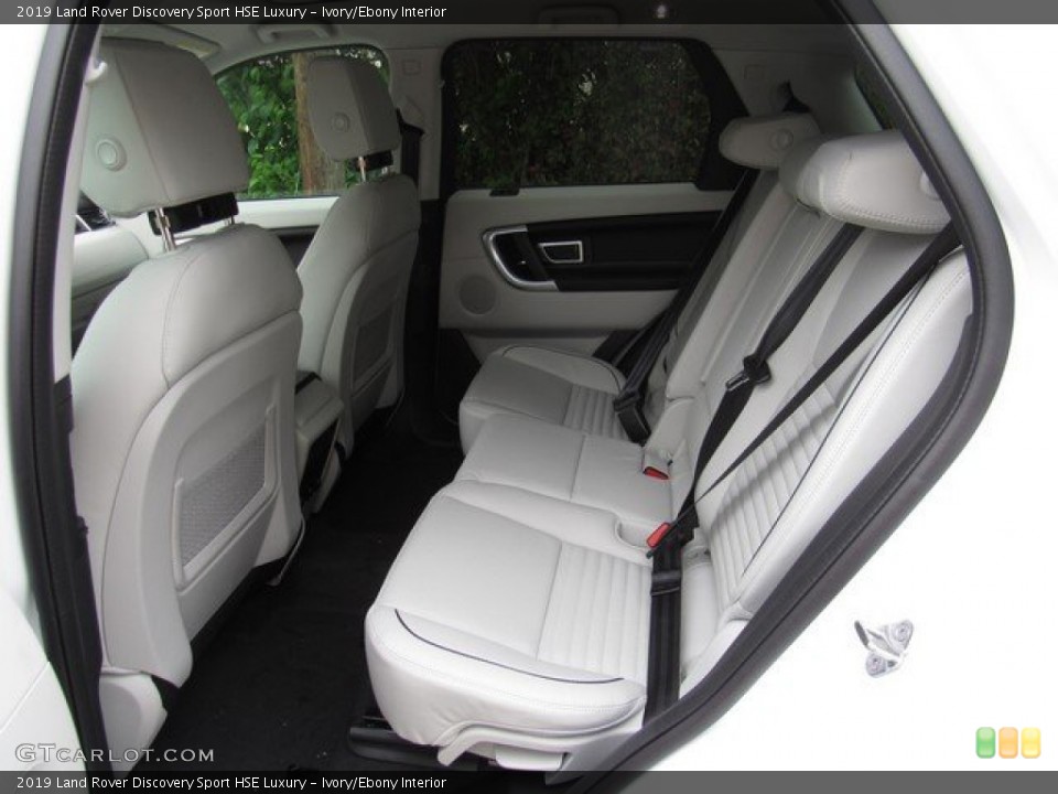 Ivory/Ebony Interior Rear Seat for the 2019 Land Rover Discovery Sport HSE Luxury #132867552