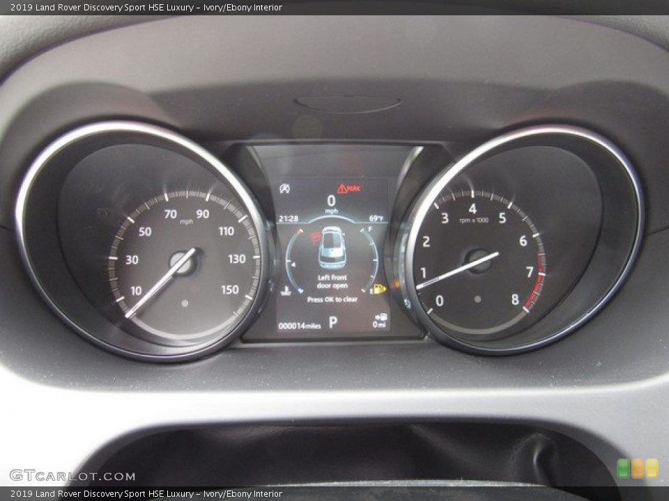 Ivory/Ebony Interior Gauges for the 2019 Land Rover Discovery Sport HSE Luxury #132867924