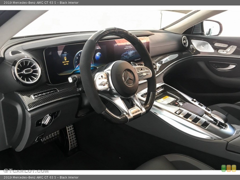 Black Interior Dashboard for the 2019 Mercedes-Benz AMG GT 63 S #132881906