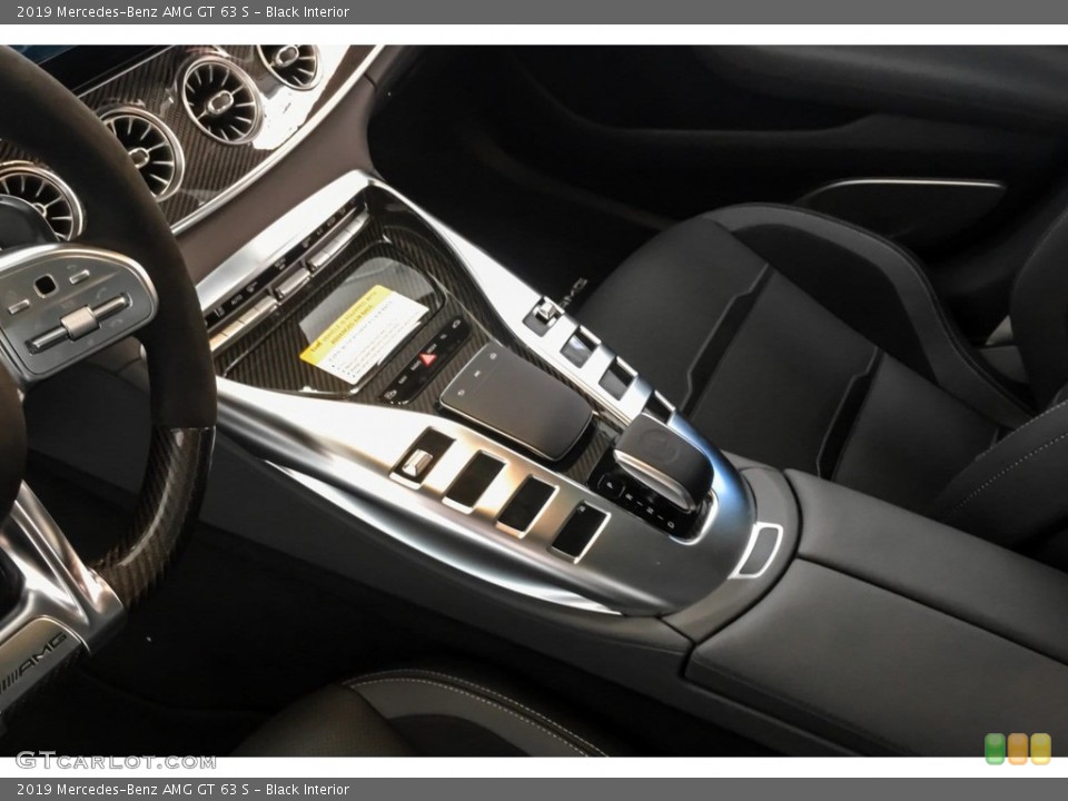 Black Interior Controls for the 2019 Mercedes-Benz AMG GT 63 S #132882008