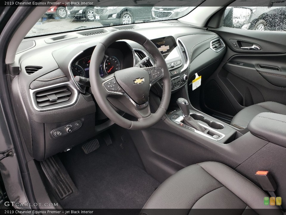 Jet Black Interior Photo for the 2019 Chevrolet Equinox Premier #132889643