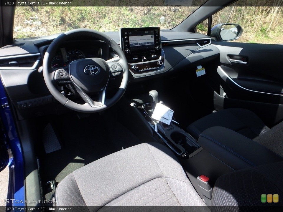 Black Interior Front Seat for the 2020 Toyota Corolla SE #132903750