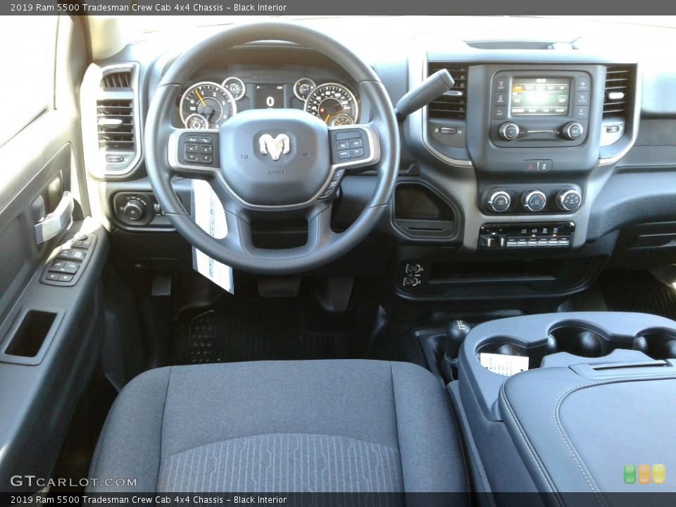 Black 2019 Ram 5500 Interiors