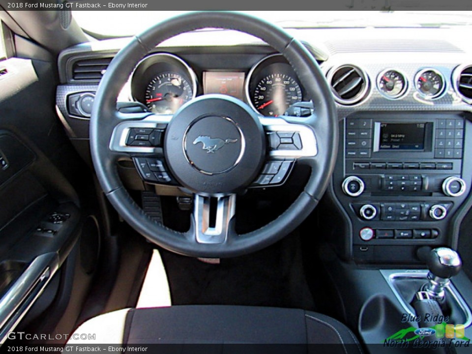 Ebony Interior Dashboard for the 2018 Ford Mustang GT Fastback #132912849