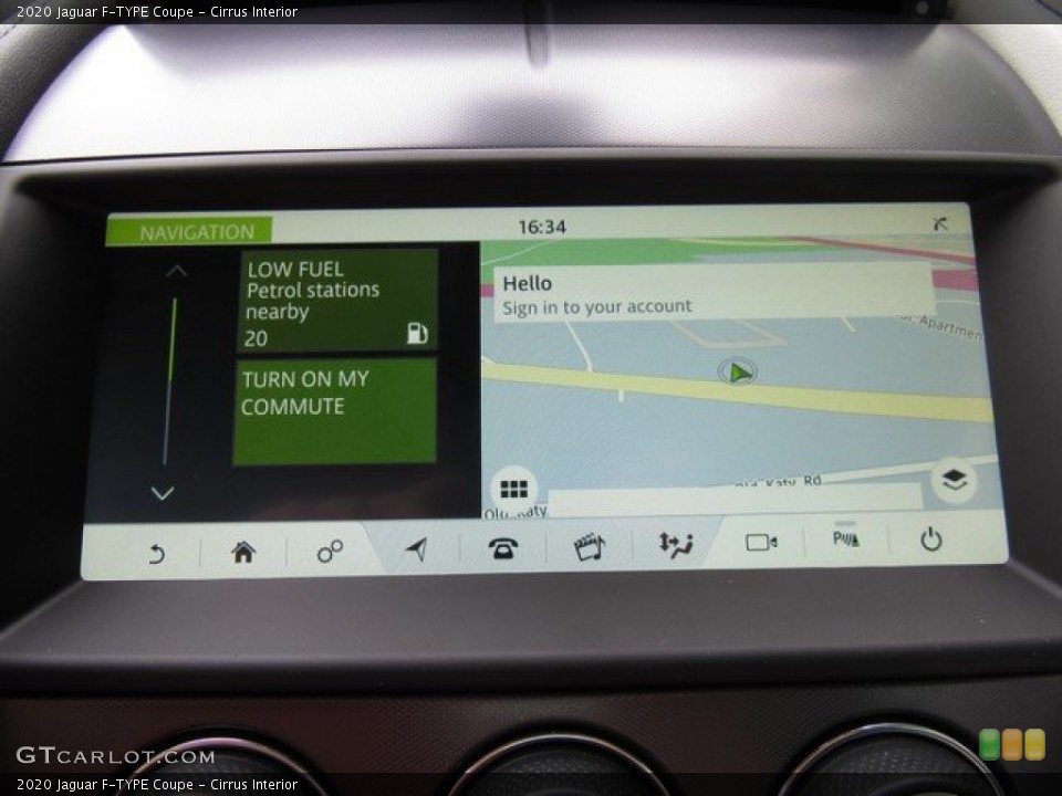 Cirrus Interior Navigation for the 2020 Jaguar F-TYPE Coupe #132931350
