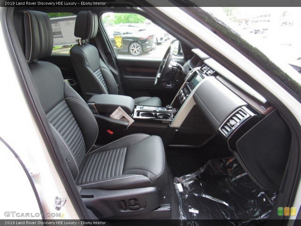 Ebony Interior Front Seat for the 2019 Land Rover Discovery HSE Luxury #132932007