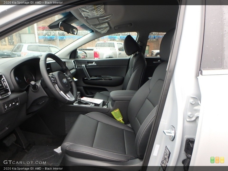 Black Interior Photo for the 2020 Kia Sportage EX AWD #132939152