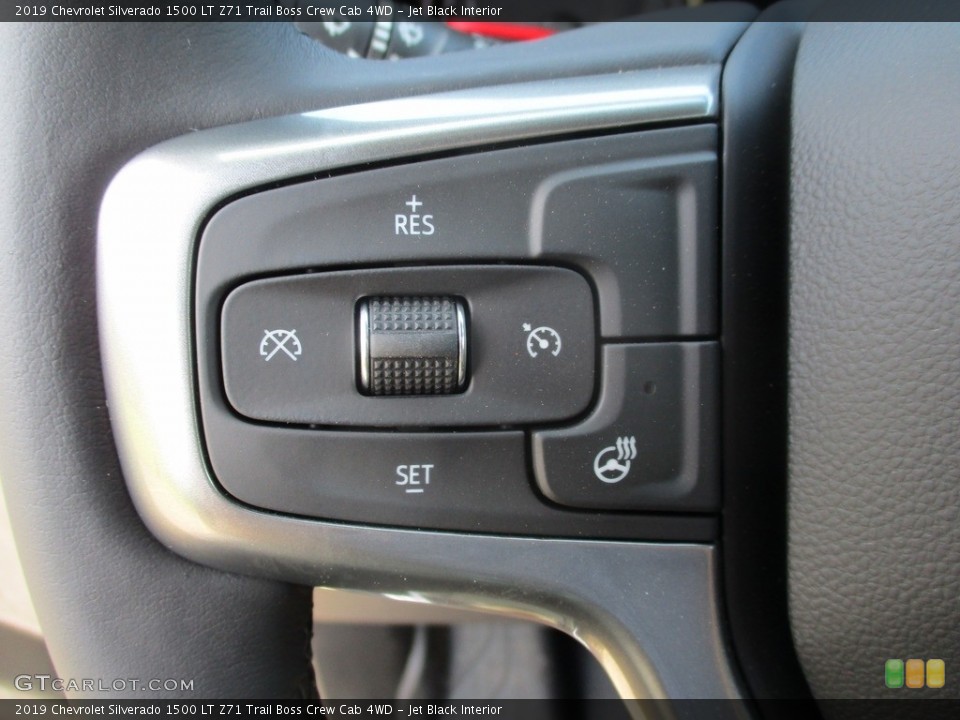 Jet Black Interior Steering Wheel for the 2019 Chevrolet Silverado 1500 LT Z71 Trail Boss Crew Cab 4WD #132945389