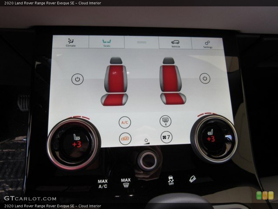 Cloud Interior Controls for the 2020 Land Rover Range Rover Evoque SE #132957434