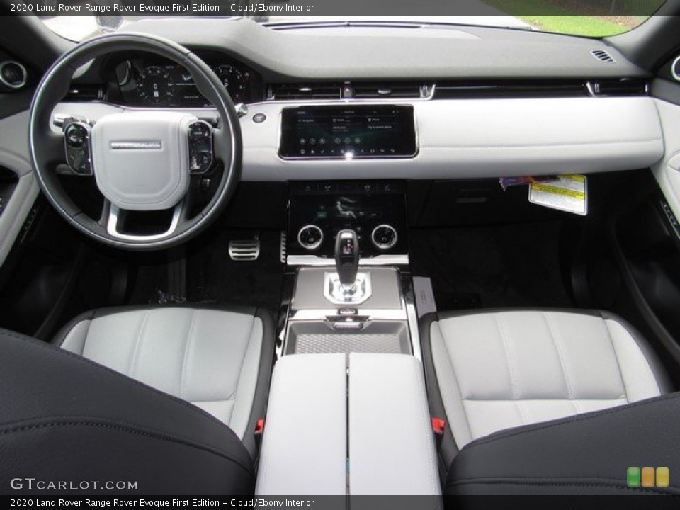 Cloud/Ebony Interior Dashboard for the 2020 Land Rover Range Rover Evoque First Edition #132957587