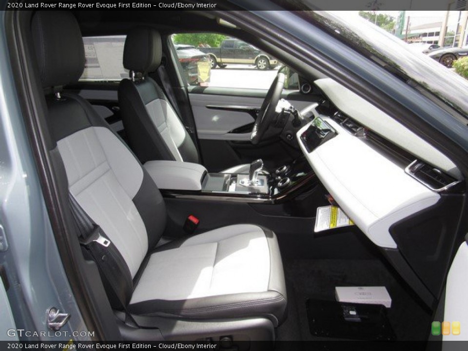 Cloud/Ebony Interior Photo for the 2020 Land Rover Range Rover Evoque First Edition #132957605