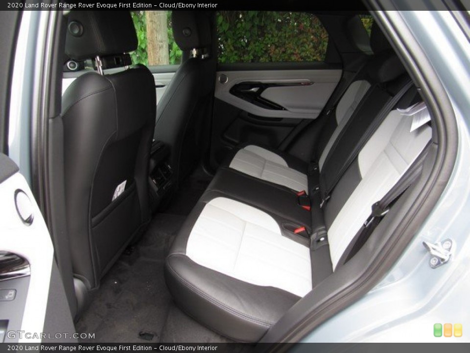 Cloud/Ebony Interior Rear Seat for the 2020 Land Rover Range Rover Evoque First Edition #132957737