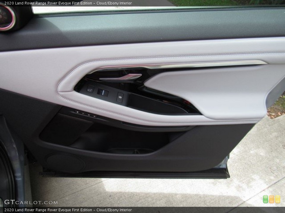 Cloud/Ebony Interior Door Panel for the 2020 Land Rover Range Rover Evoque First Edition #132957863