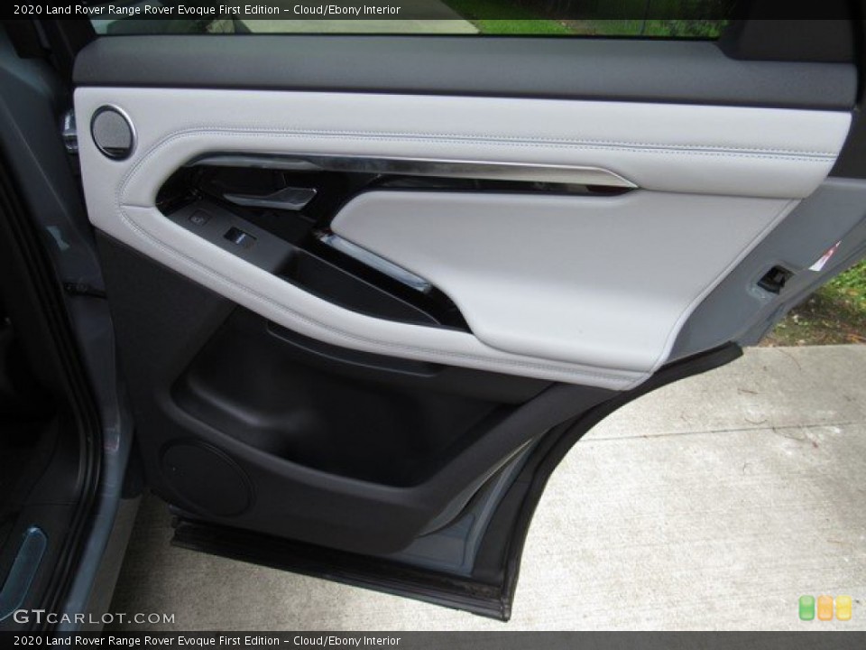 Cloud/Ebony Interior Door Panel for the 2020 Land Rover Range Rover Evoque First Edition #132957878