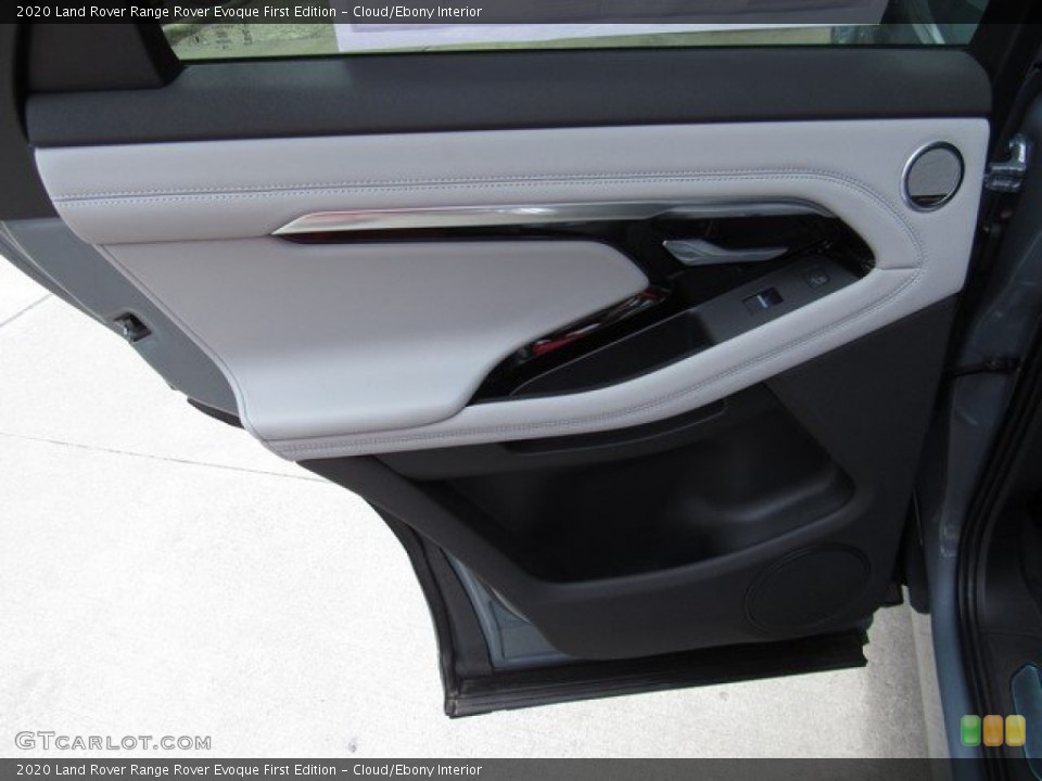 Cloud/Ebony Interior Door Panel for the 2020 Land Rover Range Rover Evoque First Edition #132957905