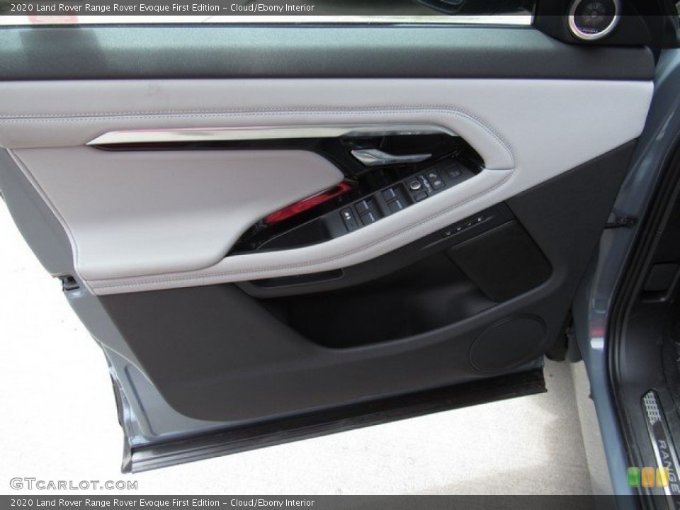 Cloud/Ebony Interior Door Panel for the 2020 Land Rover Range Rover Evoque First Edition #132957926
