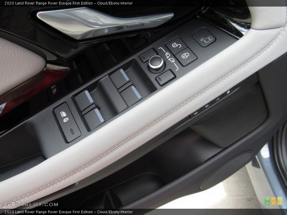 Cloud/Ebony Interior Controls for the 2020 Land Rover Range Rover Evoque First Edition #132957947