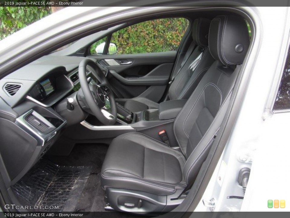 Ebony Interior Photo for the 2019 Jaguar I-PACE SE AWD #132959798