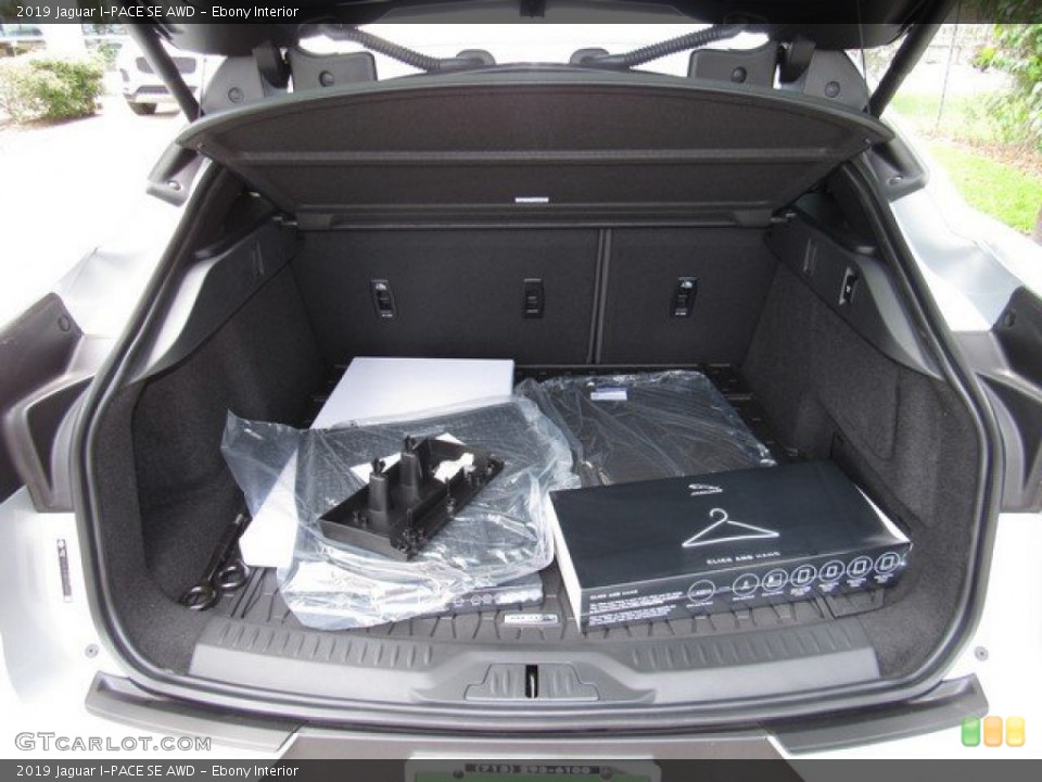 Ebony Interior Trunk for the 2019 Jaguar I-PACE SE AWD #132959879